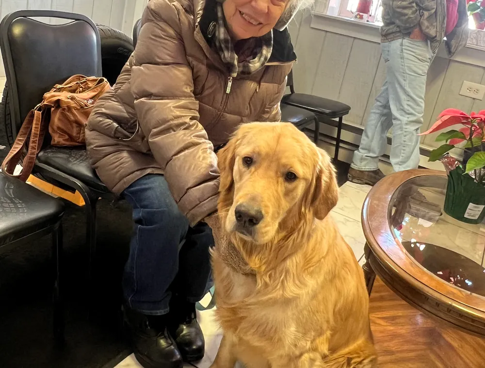 A happy customer at Super Tire and Muffler