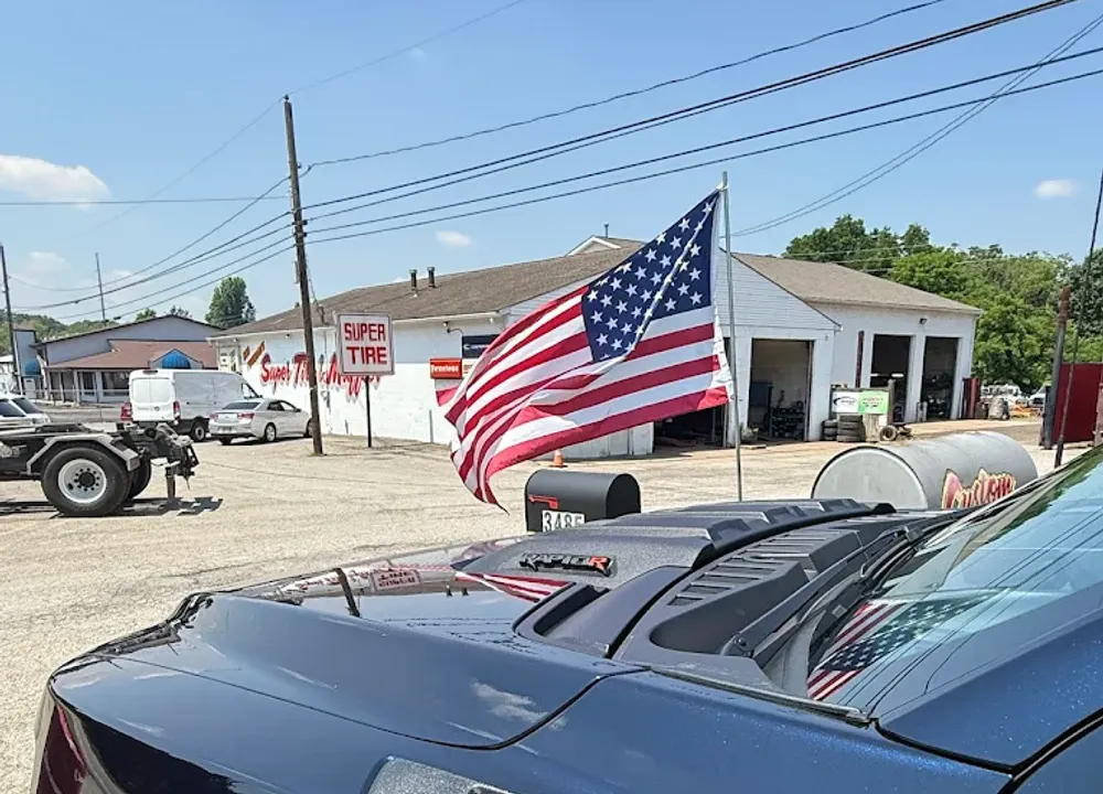 A Ford Raptor R out front on State Route 5
